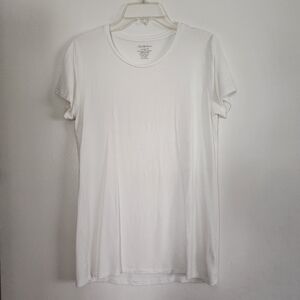 Saks Fifth Ave T Shirt Majestic Filatures Super Washed Soft Touch Size XL